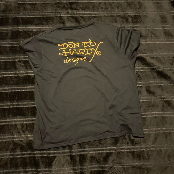 Sick Y2K edhardy shirt - Picture 2 of 2